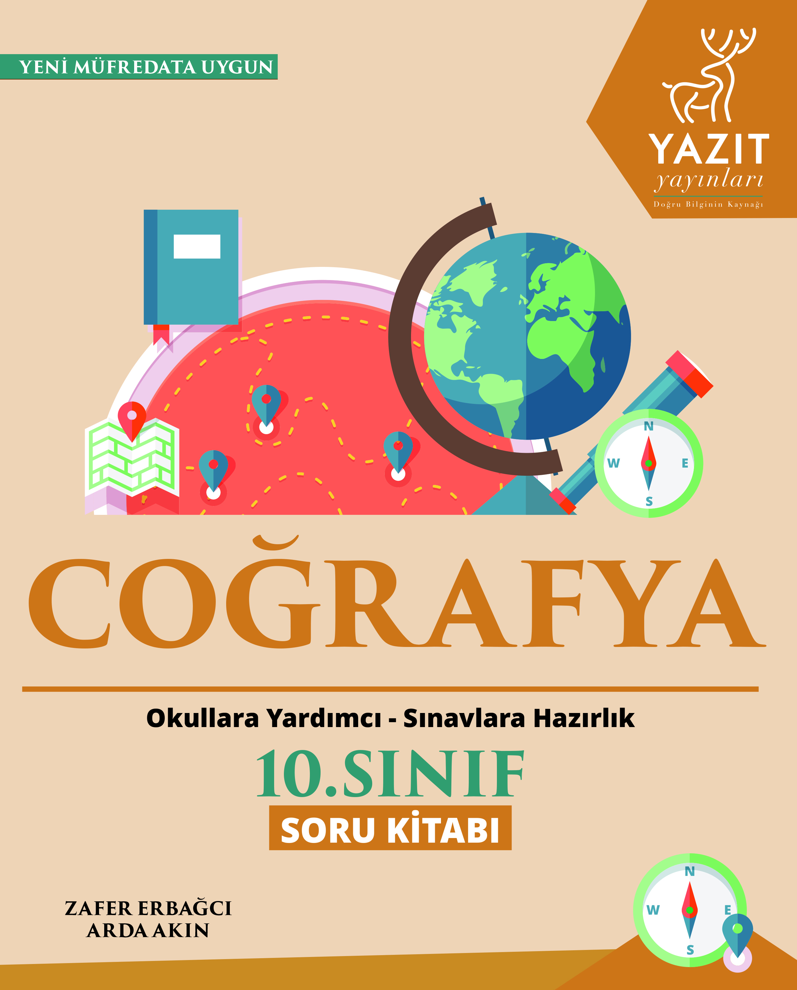 10. Sınıf Coğrafya Soru Kitabı YENİ kapak görseli